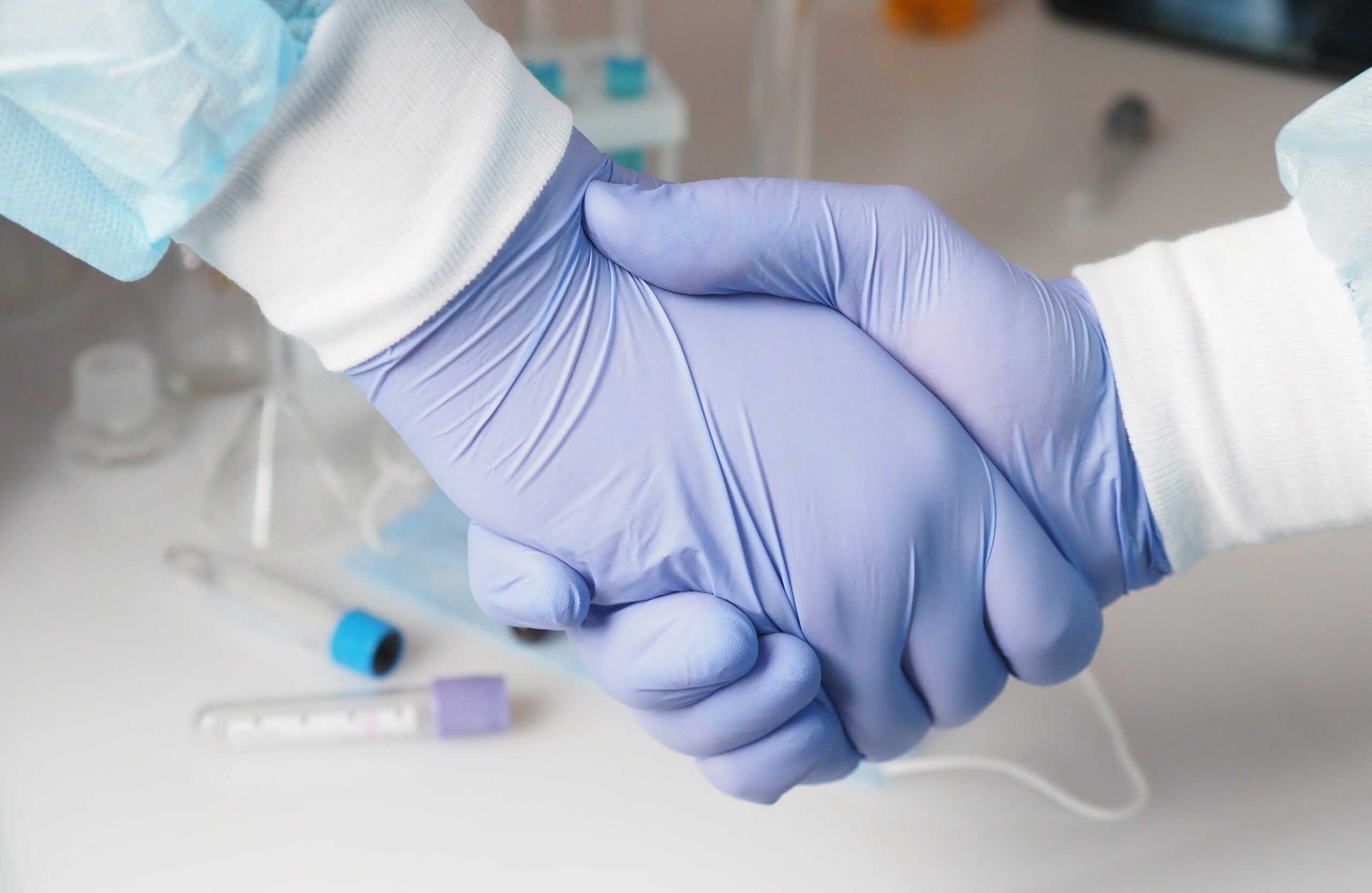 Les gants médicaux